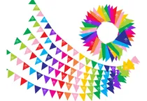 Comprar Banderines Lisos Plástico Artevic Colores  10 Tiras De 10m