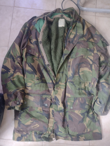 Chamarra Militar Ejército Inglés 80's (Usado)