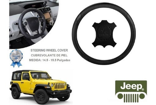 Funda Cubrevolante Negro Piel Jeep Wrangler Sport 2012