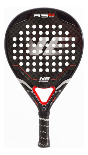 Paleta Padel Enebe Rs8.1 Carbon Color Silver