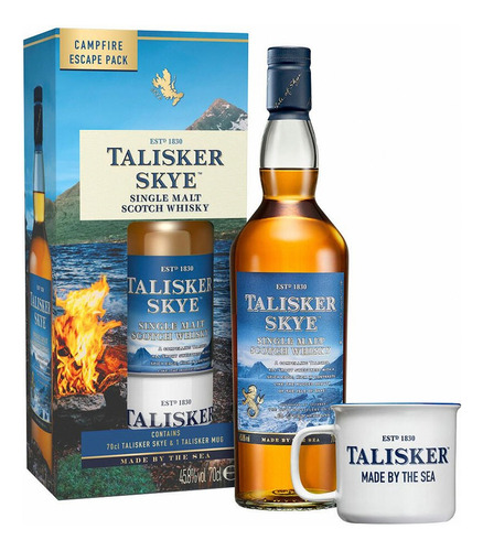 Whisky Talisker Skye 45,8% 700 Ml + Taza De Regalo De La Des