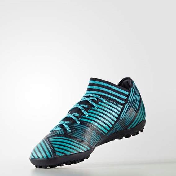 botines nemeziz azules