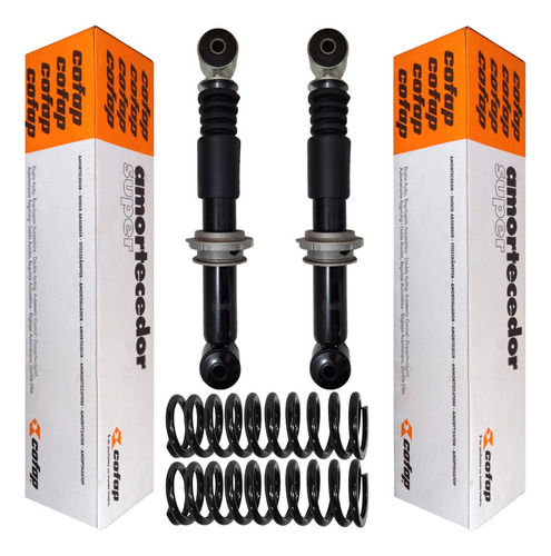 Amortecedor Cabine Fh13 2006 2007 2008 2009 2010 Kit C/ Mola