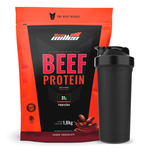 Beef Protein Isolada 1,8kg - New Millen