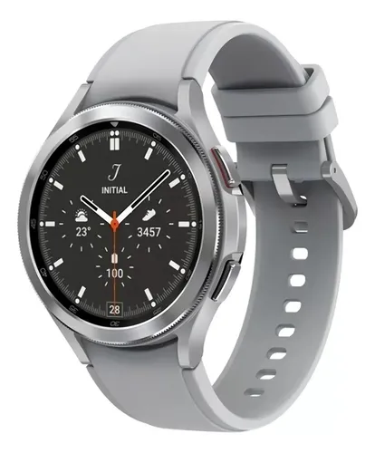 Galaxy Watch 4 Classic Bt 46mm 16gb 1,5 Ram Prata Samsung