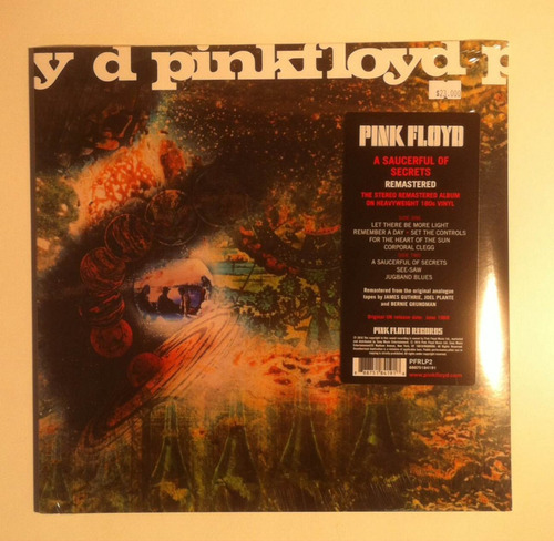 Vinilo Pink Floyd - A Saucerful Of Secrets - Envío Gratis