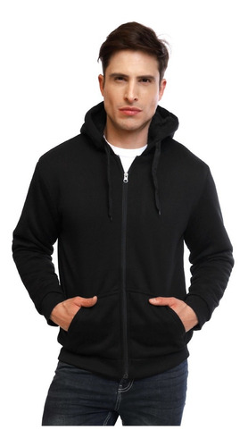 Sudadera De Hombre Con Borrega Y Capucha!