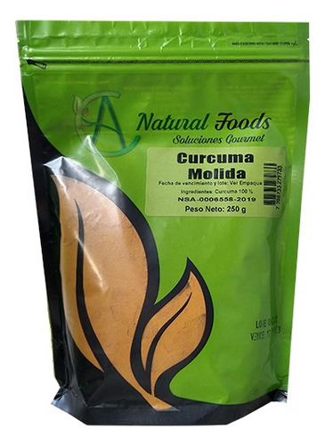 Cúrcuma Molida 250g Natural Foods