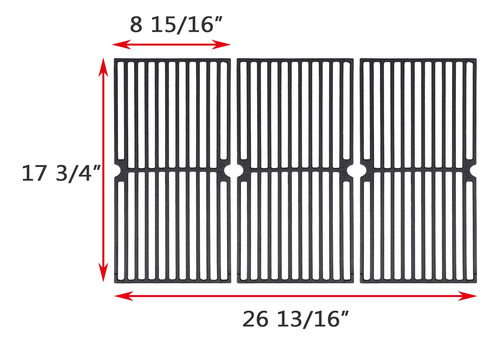 Ggc Rejilla Repuesto Para Brinkmann Otro Cocina Hierro
