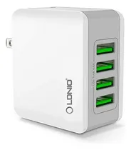 Comprar Cargador Pared Ldnio A4403 4 Puertos Usb 4.4a Carga Rapida