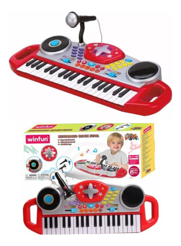 Piano Para Niños Con Microfono