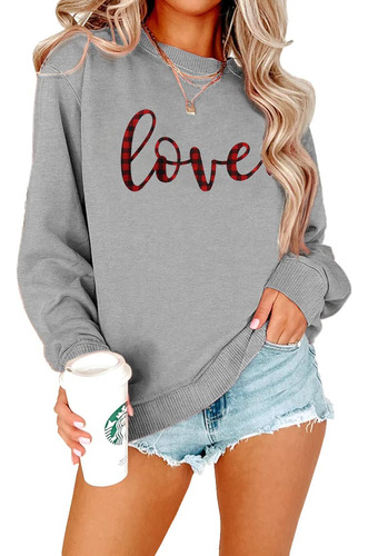 Sudadera Para El Día De San Valentín Para Mujer, Con Esta.