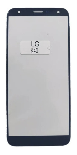 Cristal Mica Visor Del Tactil  Display Para LG K40 Talco