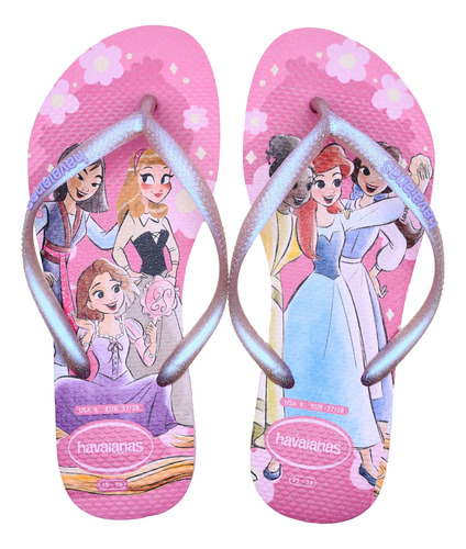 Sandalias Havaianas Kids Slim Princess 