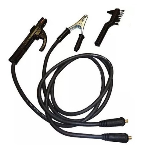 Imagen 3 de 8 de Soldadora Inverter Lusqtoff Iron 100 Mascara Escuadras Elect
