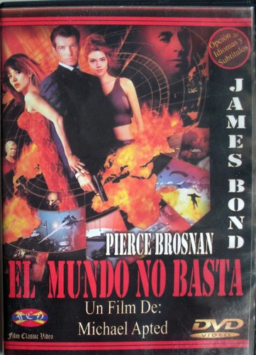 Dvd - James Bond 007 - El Mundo No Basta - Pierce Brosnan