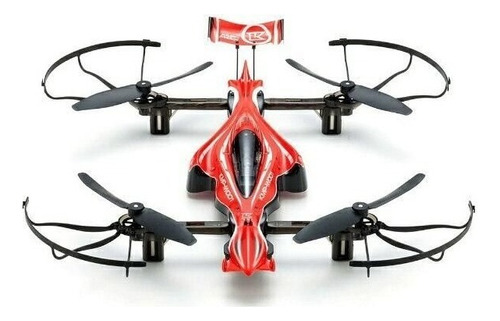 Drone Racer C/rádio De 2,4 Ghz, Bateria Carreg Kyosho 20571 Cor Vermelho