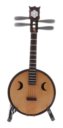 Imagen 2 de 10 de 1/6 Juguete Modelo De Instrumentos Musicales De Madera En