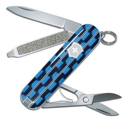 Navaja Multiuso Victorinox 0.6223.l1010 Color Azul Con 7 Herramientas