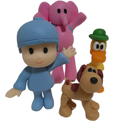Adorno De Pocoyo Y Sus Amigos. Porcelana Fría