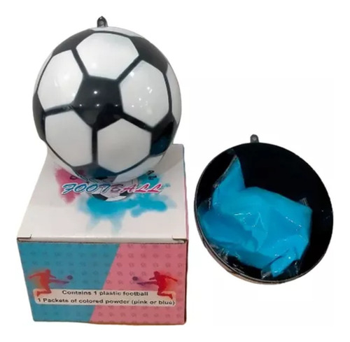 Pelota Futbol Reveladora Genero Polvo Holi Balon Revelacion