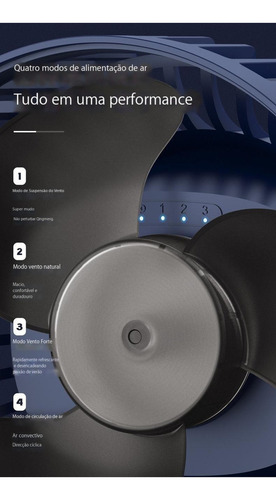 Mini Ventilador De Coche Silencioso, Portátil, Recargable,
