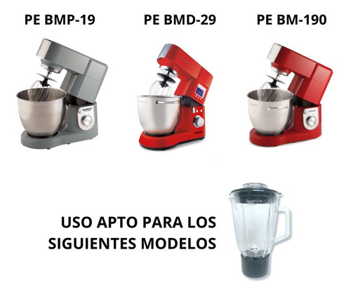 Imagen 8 de 10 de Accesorio Jarra Licuadora Para Bmp19 | Bmd29 | Bm190