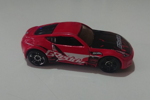 Hot Wheels Nissan 370z Greddy Rojo De 2009 