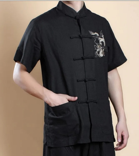 Camisa Kungfu Para Hombre, Camisa De Wing Chun Kung-fu, Mang