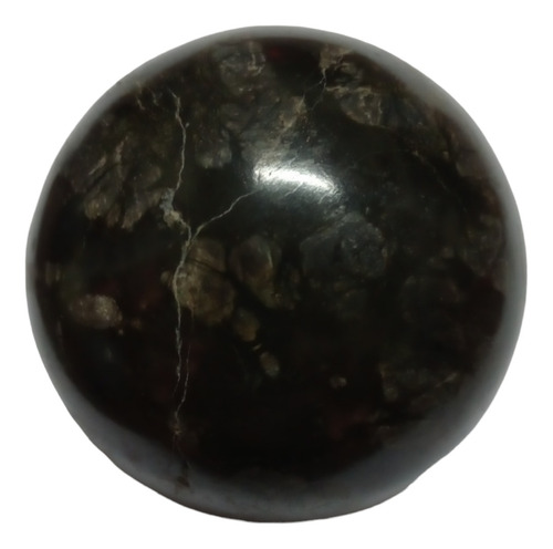 Esfera De Marmol Onyx Negro 6cm Piedra Energetica Decoracion