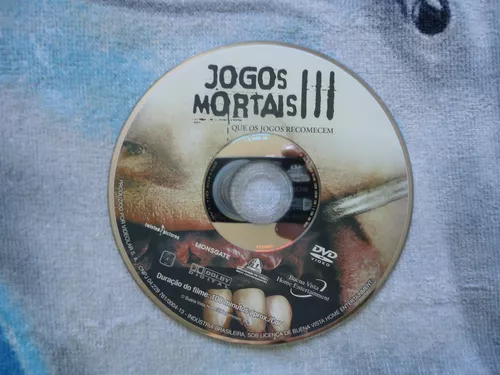 Dvd Original Jogos Mortais 3 - Que Os Jogos Recomecem