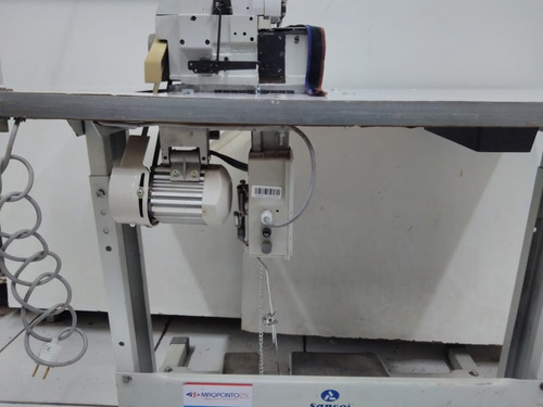 Maquina Overlok Ponto Cadeia Direct Drive 747f Usada 220v Cinza (Usado)