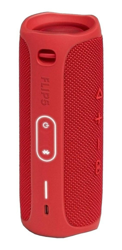 Caixa de som JBL Flip 5 portátil com bluetooth red