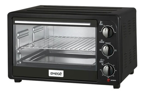 Horno Electrico Grill De Mesa 42 Lts Emege Hemg42n Premiun!