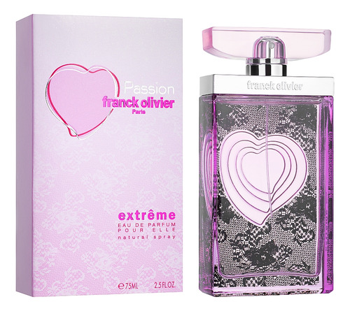 Perfume Passion Extreme 75 Ml Edp - Franck Olivier - Origina