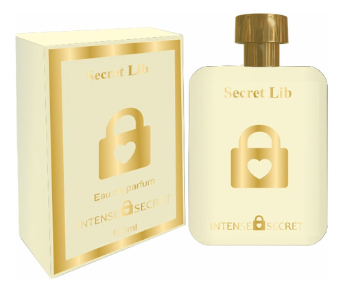 Secret Lib Eau De Parfum 100ml Intense Secret Feminino