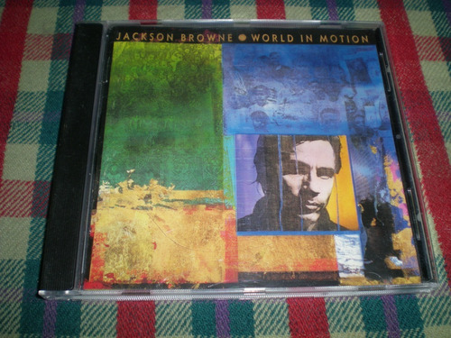 Jackson Browne / World In Motion Cd Made In Germany (c30) 