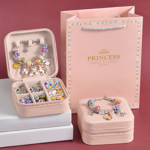 Kit Para Hacer Joyas De Cristal Diy De 68 Piezas (con Caja)