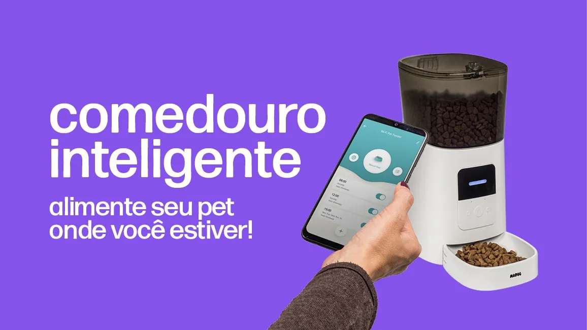 Tecnologia para cuidar do seu pet