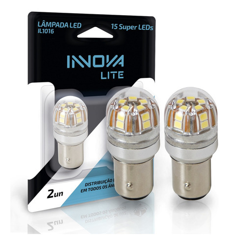 Kit De Lâmpadas Led P21w Bivolt