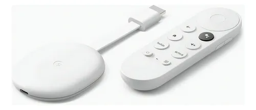 Google Chromecast 4 Generación Tv Hd Hdmi Blanco Sin Fuente