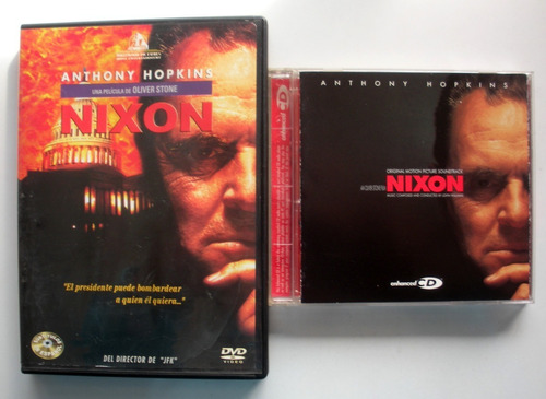 Dvd+cd Bso Nixon  Anthony Hopkins  Oliver Stone  Made In Usa