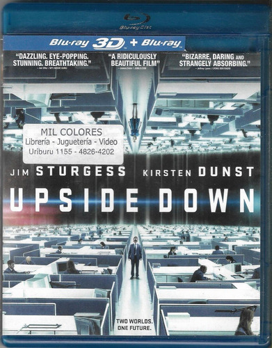 Upside Down Bluray Jim Sturgess Kirsten Dunst Timothy Spall