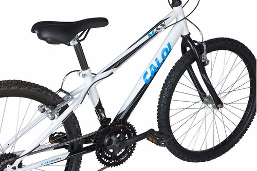 Bicicleta Caloi Max Aro 24 Branca - Unissex