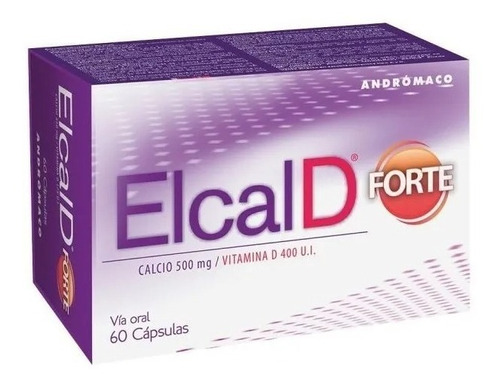 Elcal D Forte 60 Capsulas