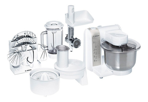 Batidora Planetaria Bosch Robot De Cocina 600 W Mum4880