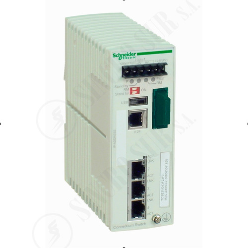 Switch Gestion Ethernet Rj45 Administrable 3 Puertos + Fo