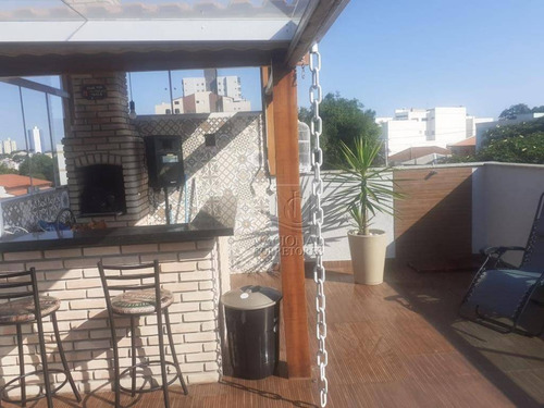 Cobertura Com 2 Dormitórios À Venda, 100 M² Por R$ 460.000,00 - Paraíso - Santo André/sp - Co5477