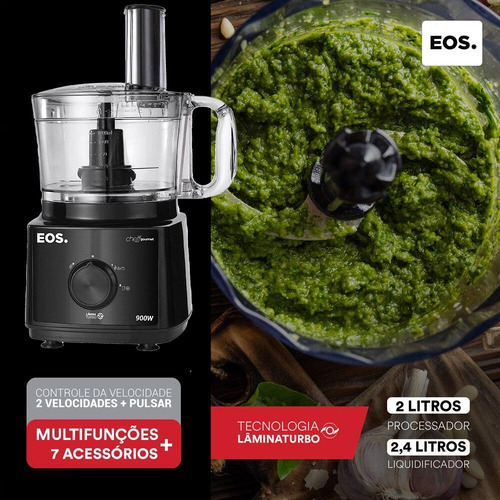 Processador De Alimentos Eos Multipro 900w Eps01p 110v