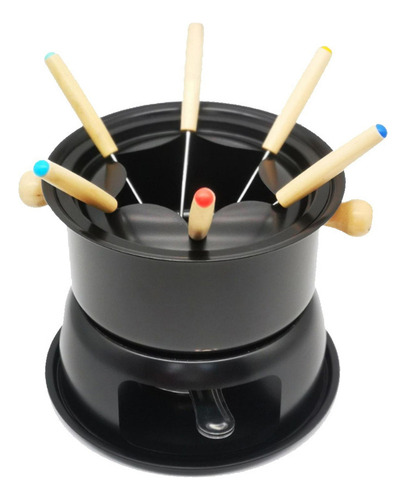 Set Para Hacer Fondue Desmontable, Fácil De Limpiar, Con 6 T